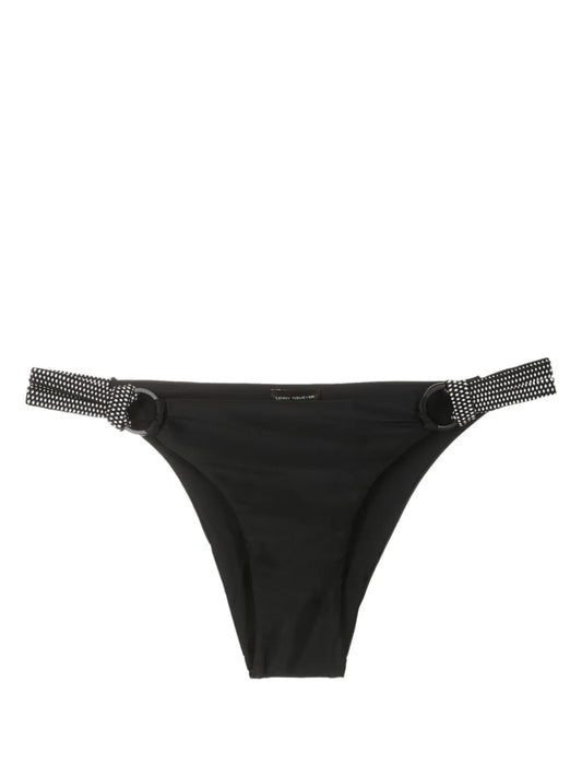 Graphic-Print Bikini Bottoms