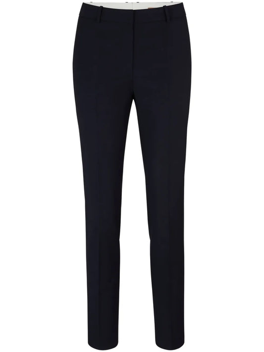 Virgin Wool Cropped Trousers