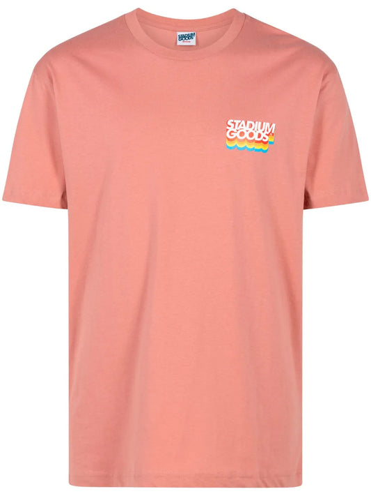 Gradient Logo Cotton T-Shirt