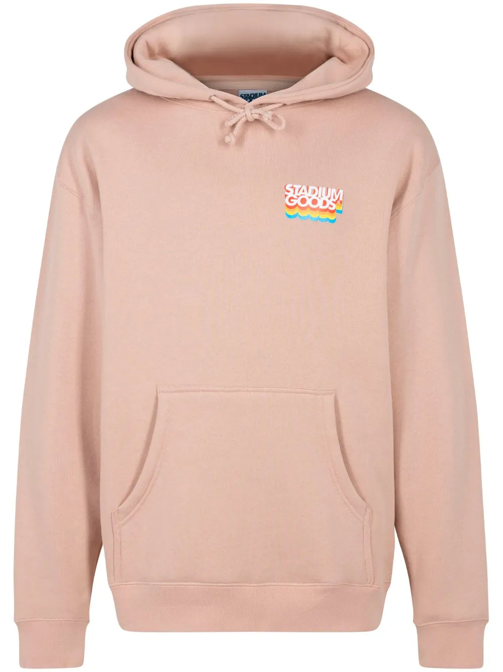 Gradient Logo Drawstring Hoodie