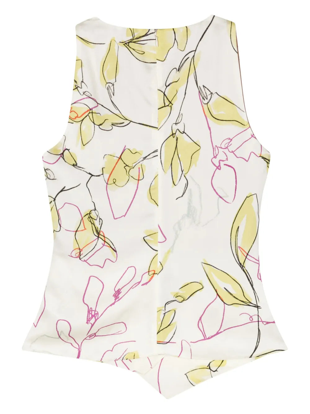 Floral-Print Top