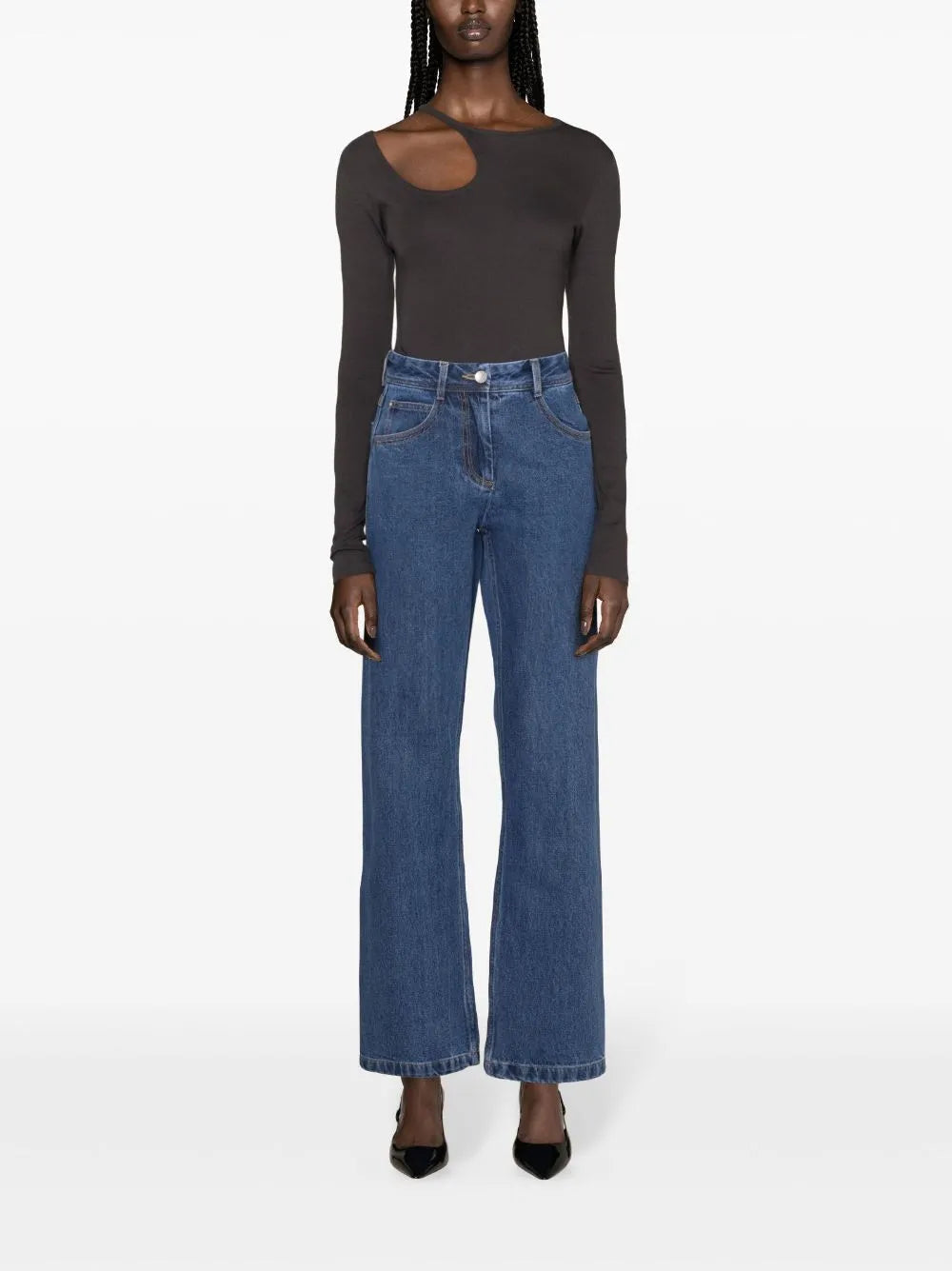 Cut-Out Detail Top