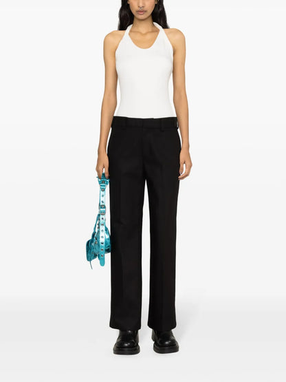 Straight-Leg Trousers