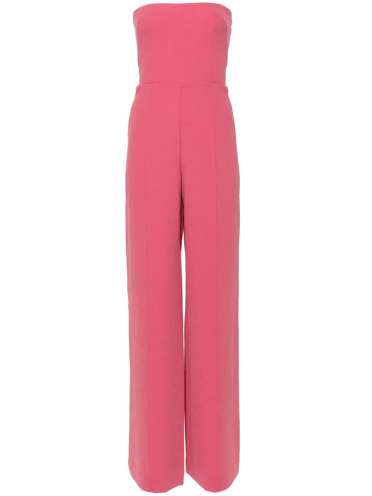 Strapless Wide-Leg Jumpsuit
