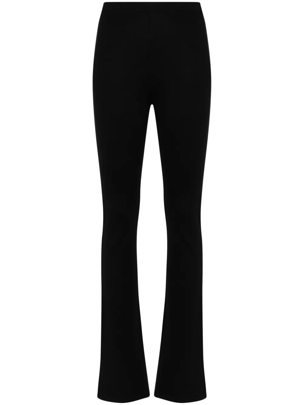 High-Waited Flared Trousers