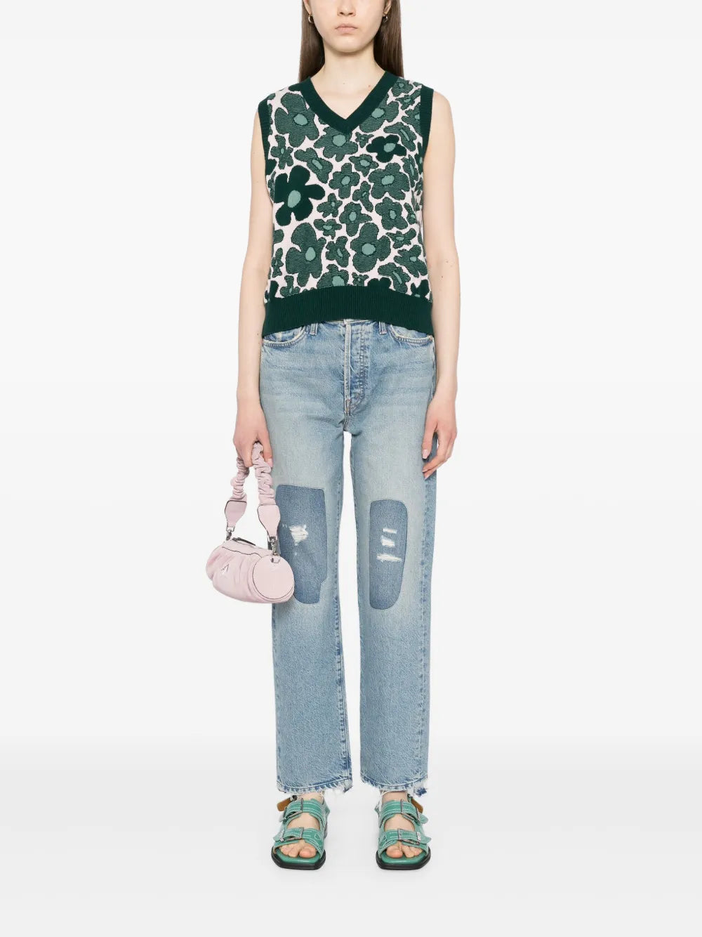High-Waisted Hiker Hover Chew Jeans