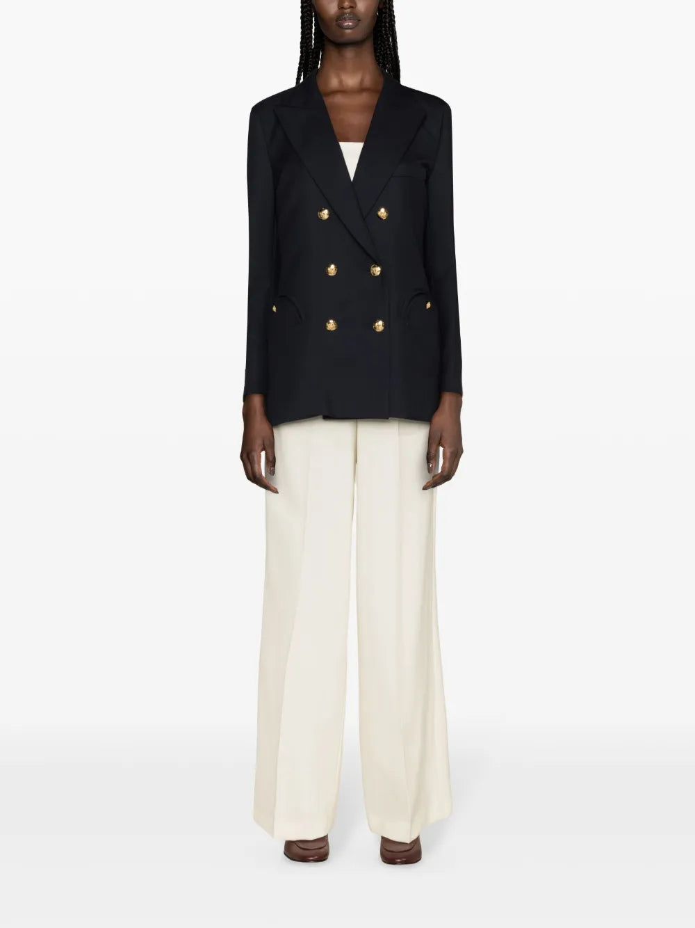 Alacanara Everynight Double-Breasted Blazer