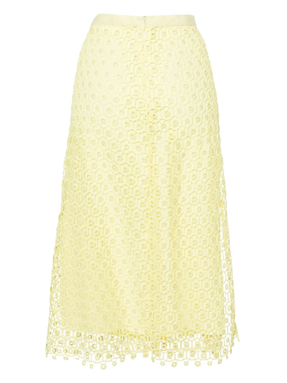 Karolina Open-Knit Midi Skirt