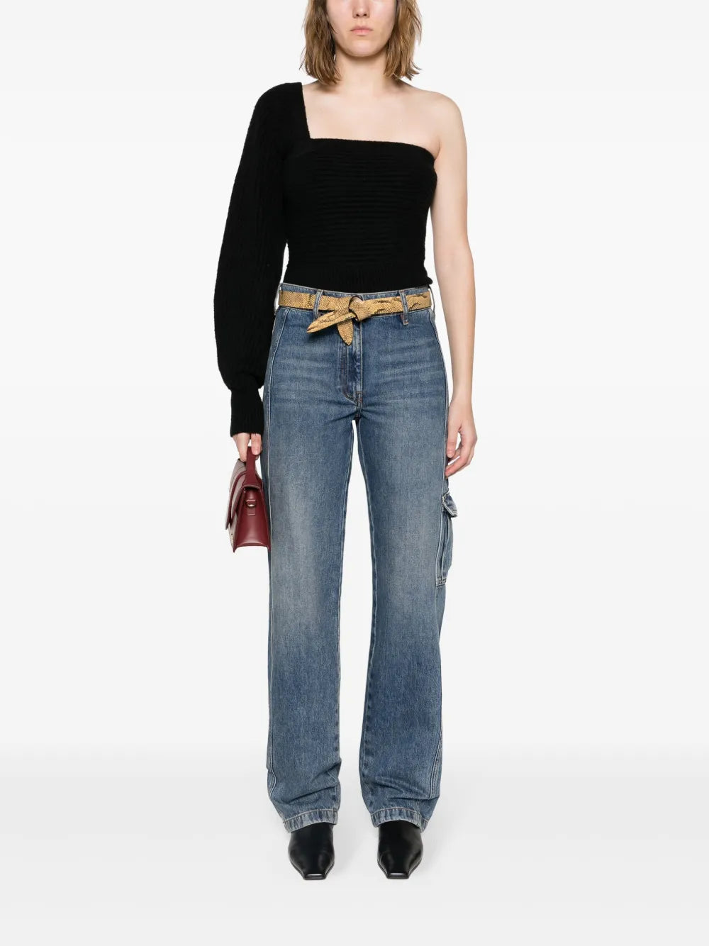 Nerina High-Rise Straight-Leg Jeans