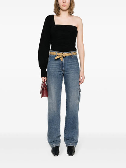 Nerina High-Rise Straight-Leg Jeans