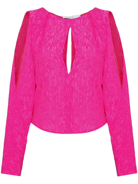 Maurita Plissé Blouse