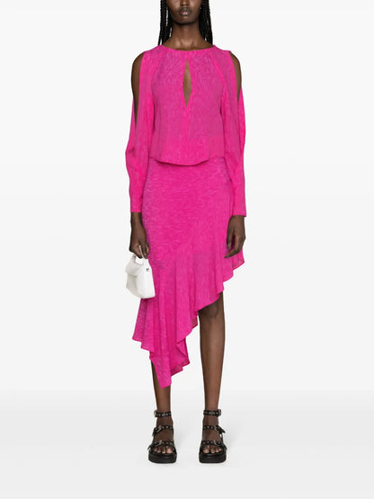Maurita Plissé Blouse