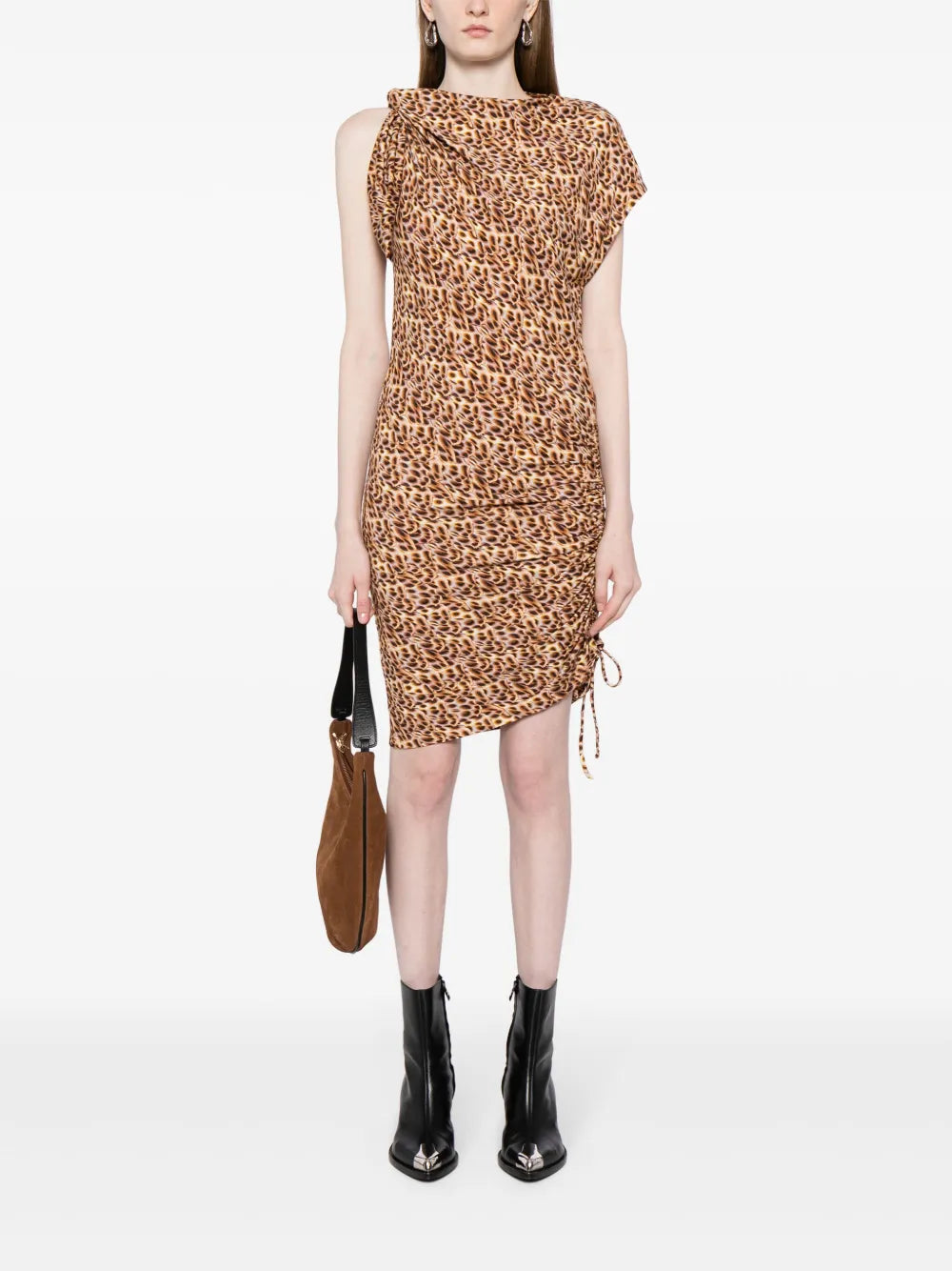 Jeffy Abstract-Print Dress