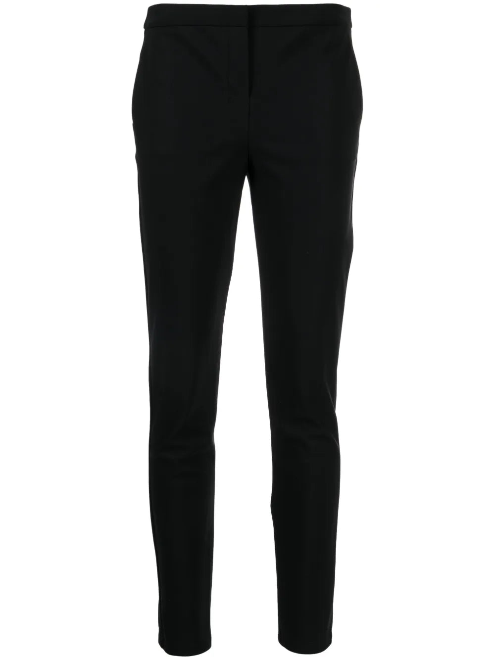 Skinny-Cut Concealed-Fastening Trousers