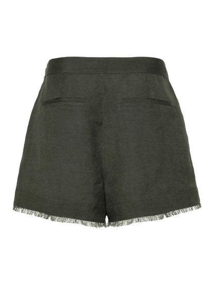Dax Linen-Blend Shorts