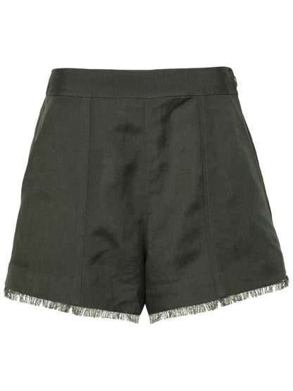 Dax Linen-Blend Shorts