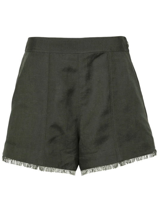 Dax Linen-Blend Shorts