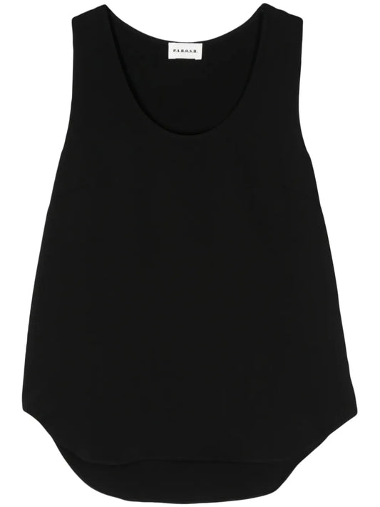 Curved-Hem Tank Top
