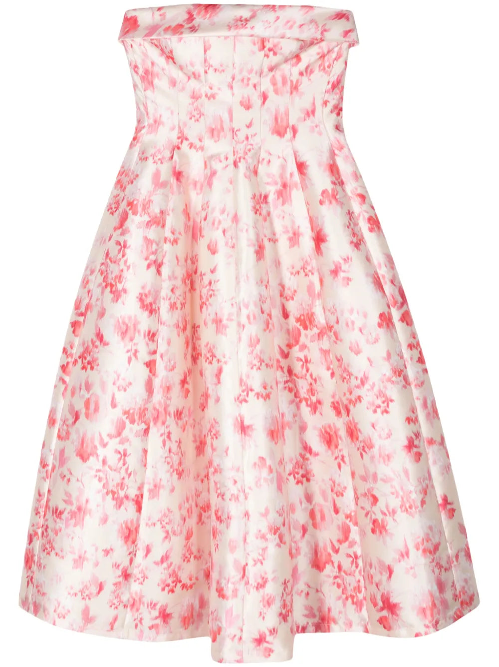 Floral-Print Midi Dress