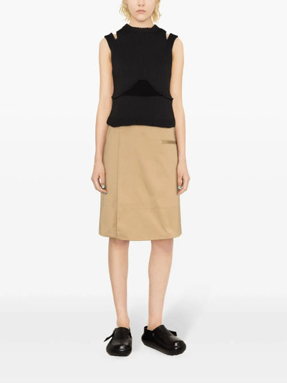 High-Waist A-Line Miniskirt