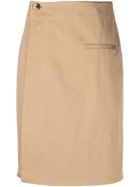 High-Waist A-Line Miniskirt