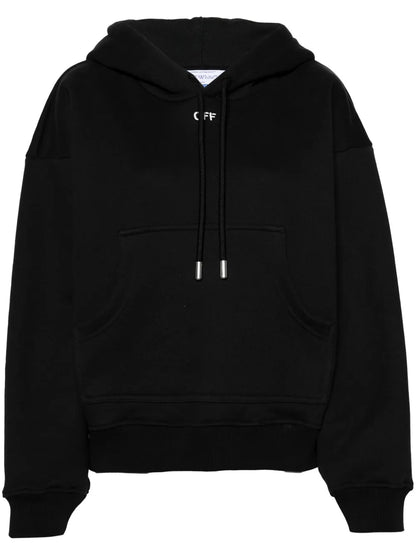 Logo-Embroidered Cotton Hoodie