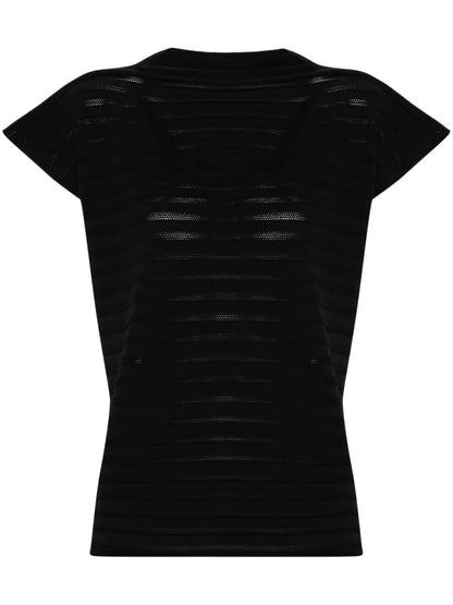 Mesh Knitted Top