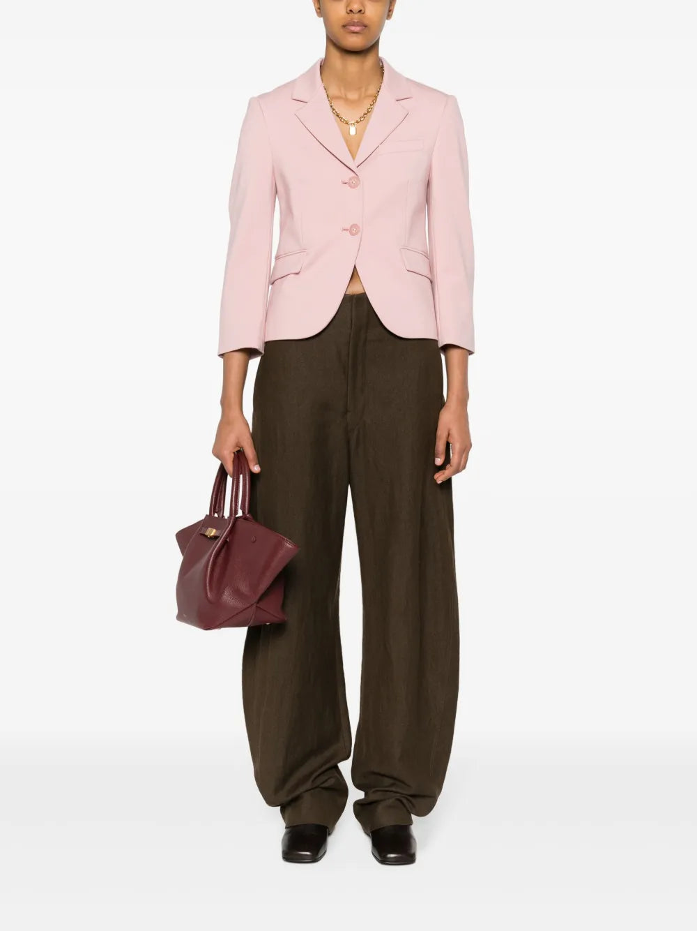 Wool-Blend Blazer