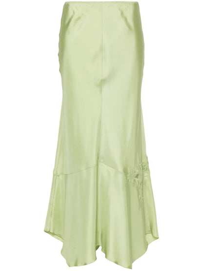 Sensual Coolness Silk Maxi Skirt