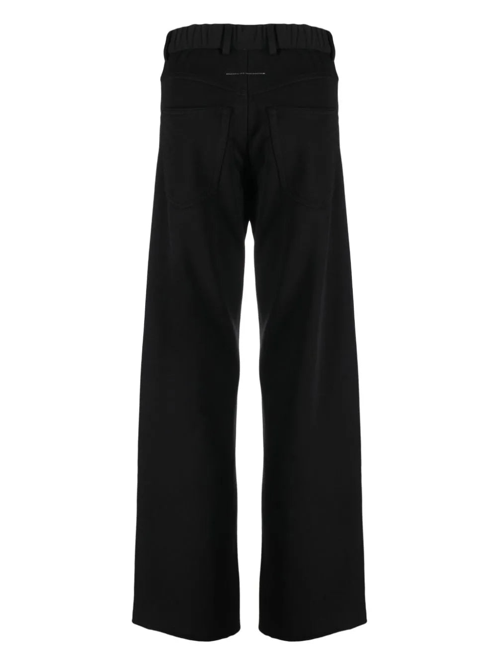 Straight-Leg Cotton-Jersey Trousers