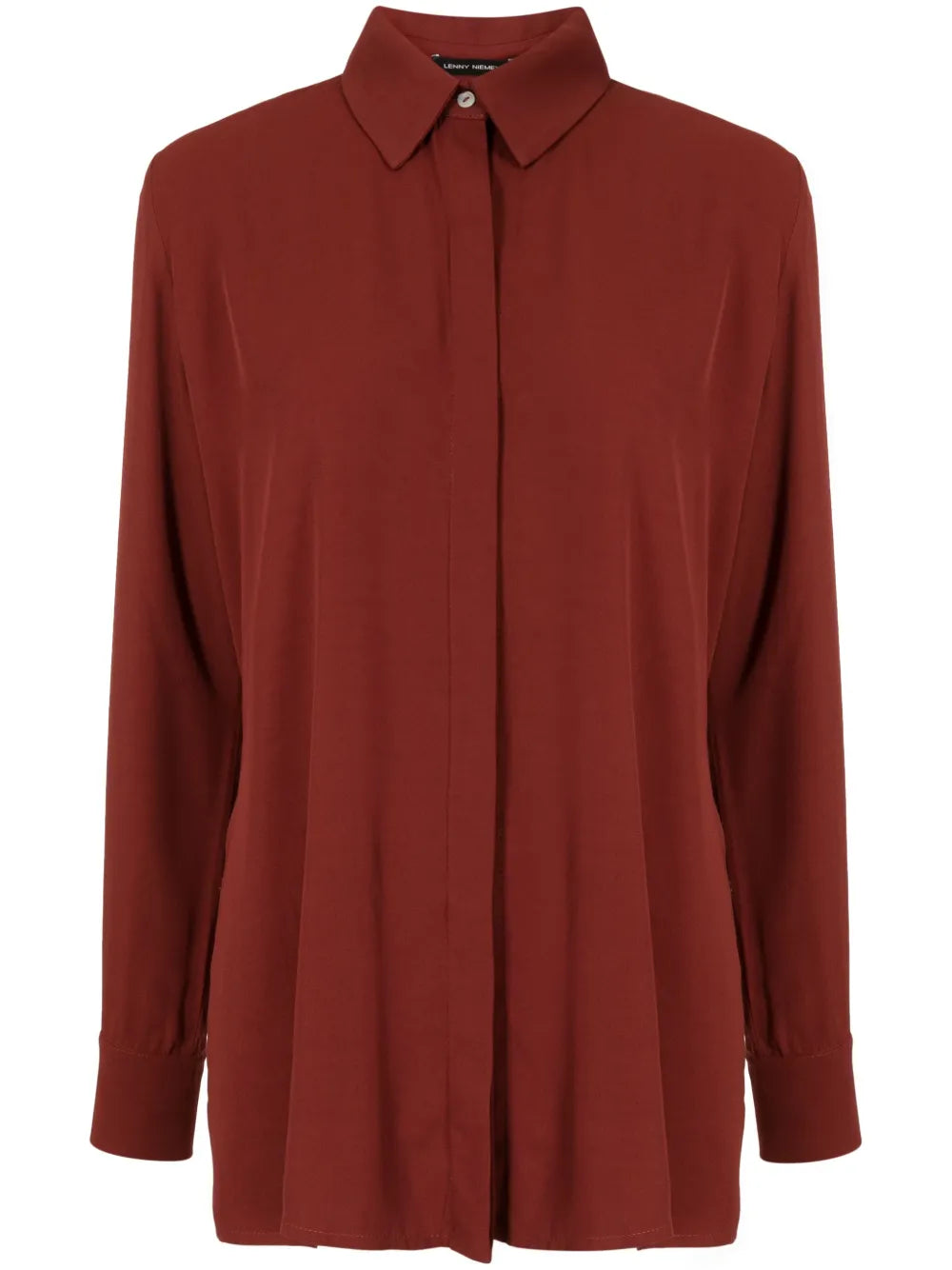 Concealed-Button Shirt