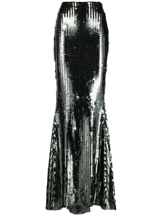 Sequinned Maxi Skirt