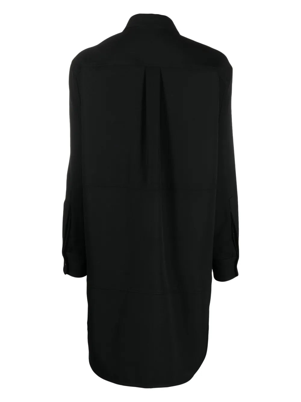 Wool Shirt Minidress