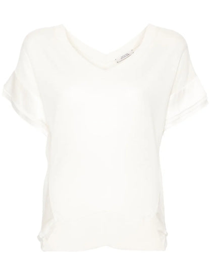 V-Neck Knitted Top