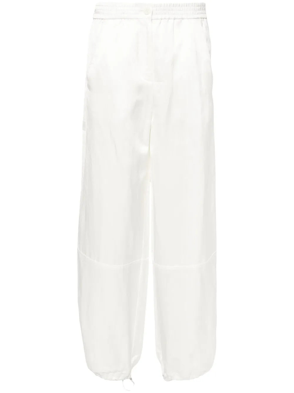 Drawstring-Cuff Trousers