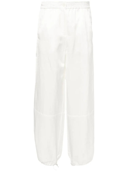 Drawstring-Cuff Trousers