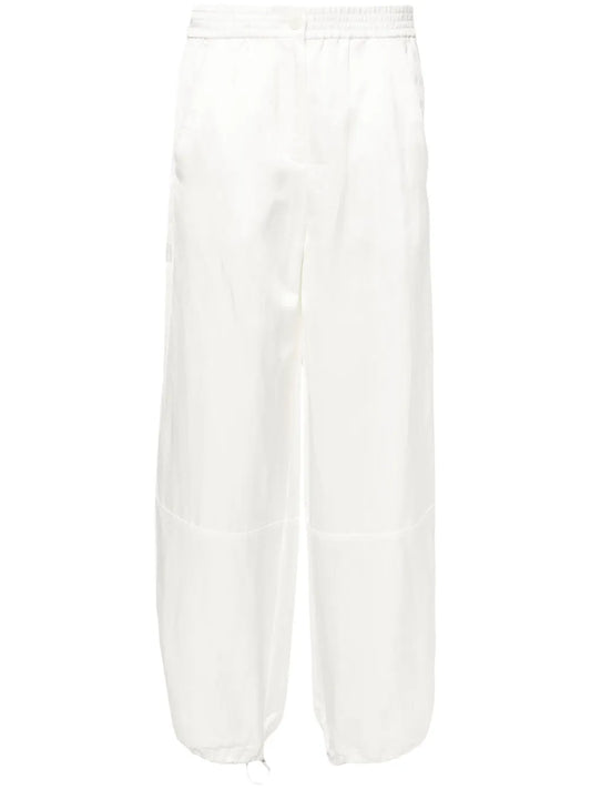 Drawstring-Cuff Trousers