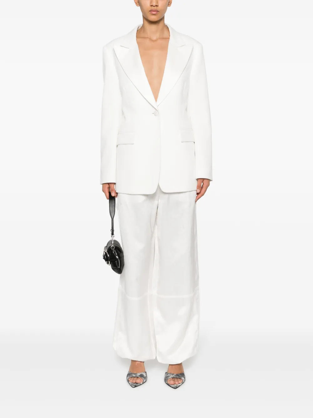 Drawstring-Cuff Trousers
