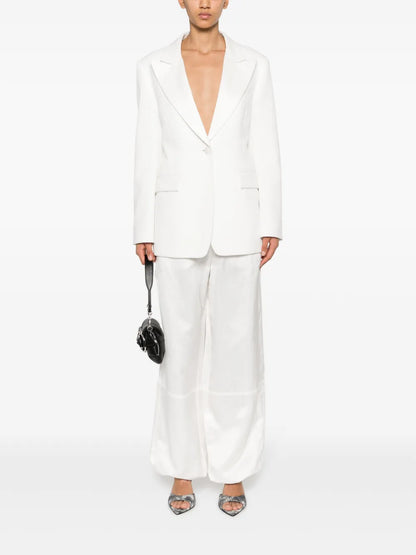 Drawstring-Cuff Trousers