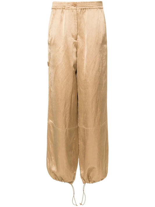 Slouchy Coolness Straight-Leg Trousers