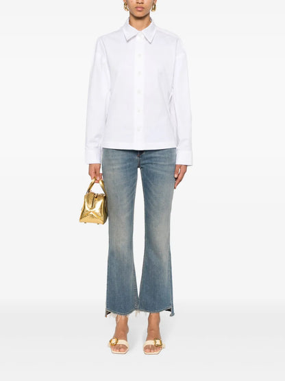 Mid-Rise Bootcut Jeans