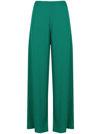 Zip-Fastening Palazzo Pants