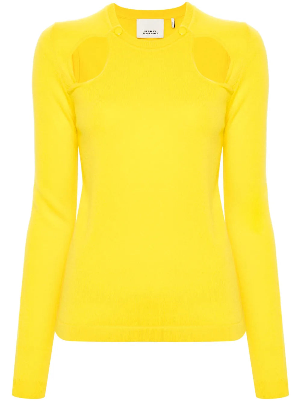 Velen Cut-Out Cashmere Top
