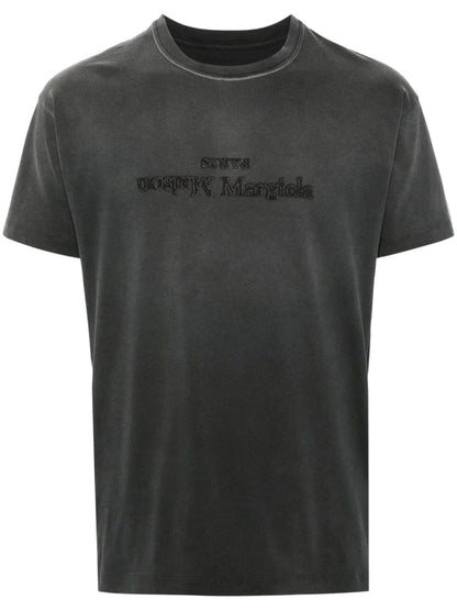 Reverse Logo-Print Cotton T-Shirt