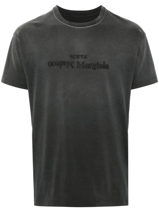 Reverse Logo-Print Cotton T-Shirt