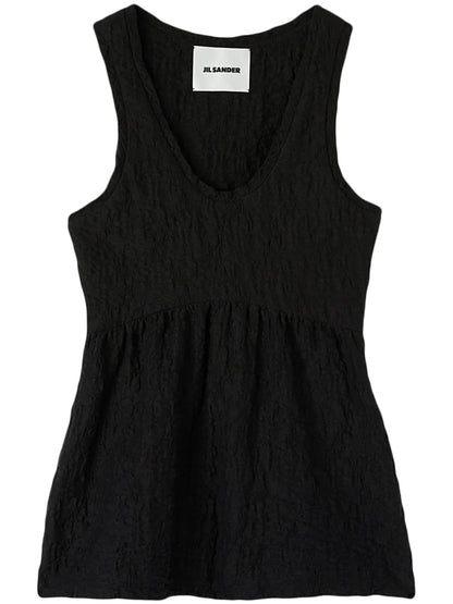 Crinkled Flared Top