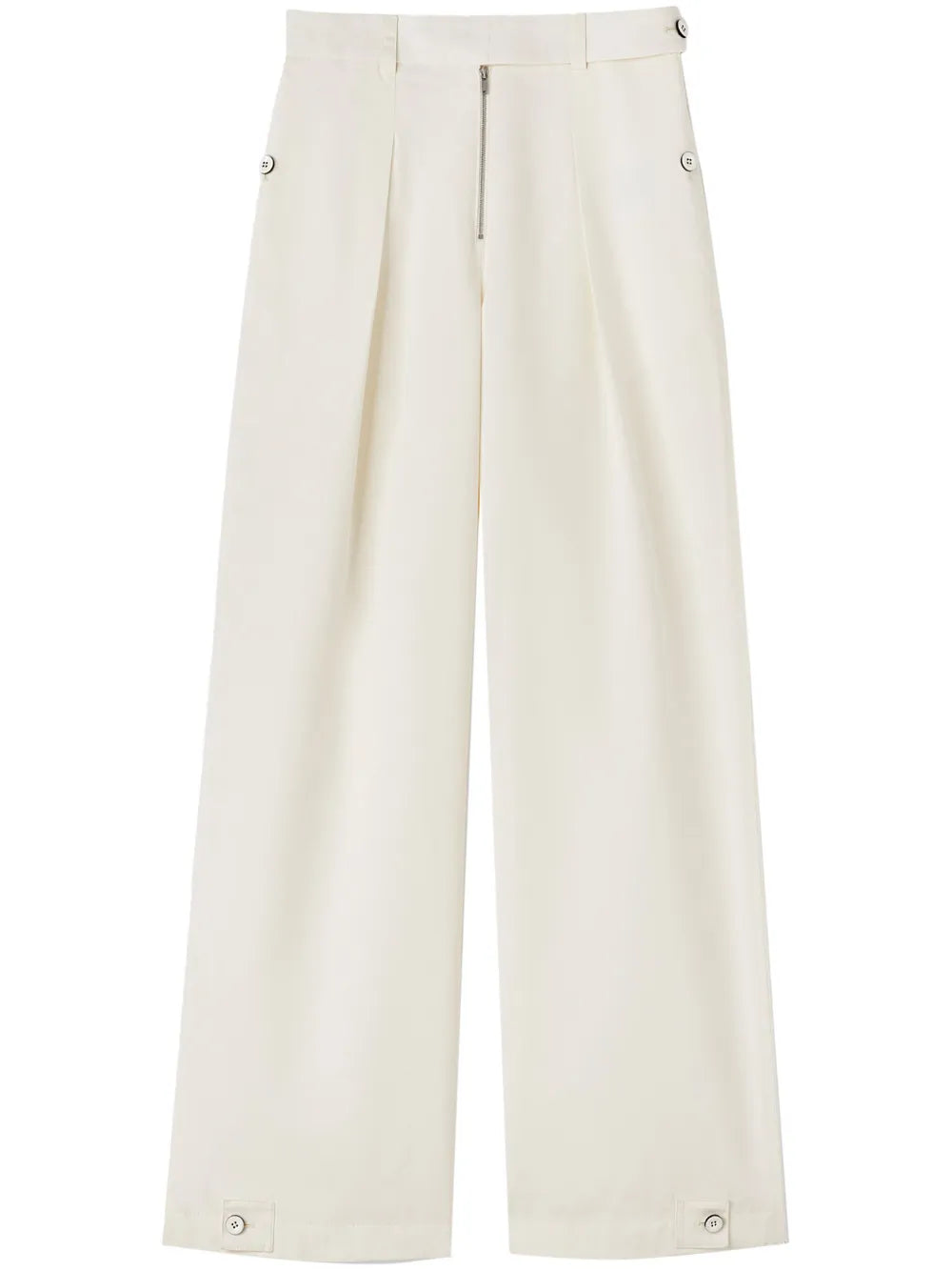 High-Waist Wide-Leg Trousers