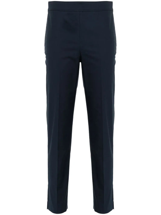 Tailored Cotton-Blend Trousers