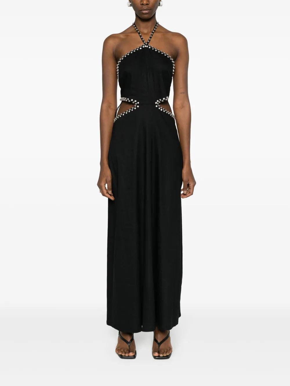 Rhinestone-Embellished Dress