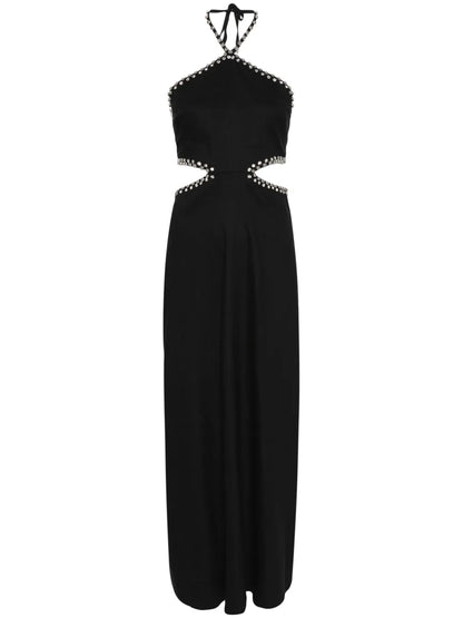 Rhinestone-Embellished Dress